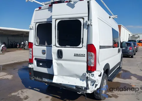 2024 Ram Promaster 1500 Slt High Roof 136 Wb from USA, damaged, VIN 3C6LRVBG2RE135678